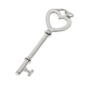 Tiffany & Co Tiffany & Co Heart Key Pendant Top SV Women's